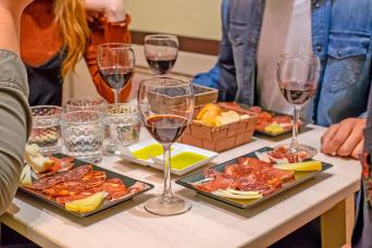 Visite gastronomique de Madrid avec Flamenco Show