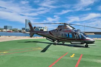 Vol panoramique en hélicoptère de Barcelone 11 minutes