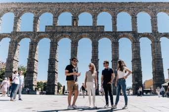 Visite guidée de Ségovie, Alcazar et randonnée avec High S