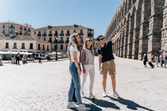 Visite guidée de Ségovie, Alcazar et randonnée avec High S