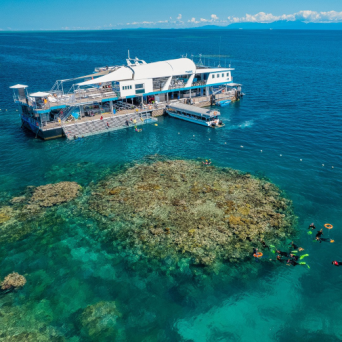 Reef Magic Pontoon Outer Great Barrier Reef