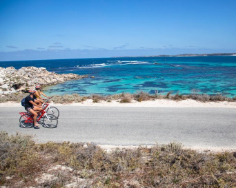 Adventure Rottnest Tour with Ferry & Bike Hire fro
