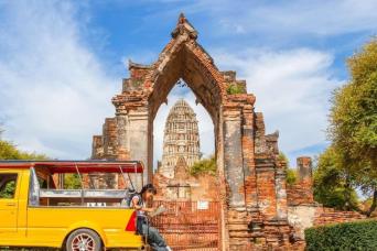 Ayutthaya Explorer By Tuk Tuk with Driver only (Pr