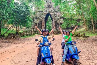 Angkor Temple Adventure By Vespa