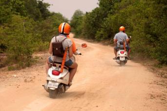 Siem Reap Countryside Life By Vespa