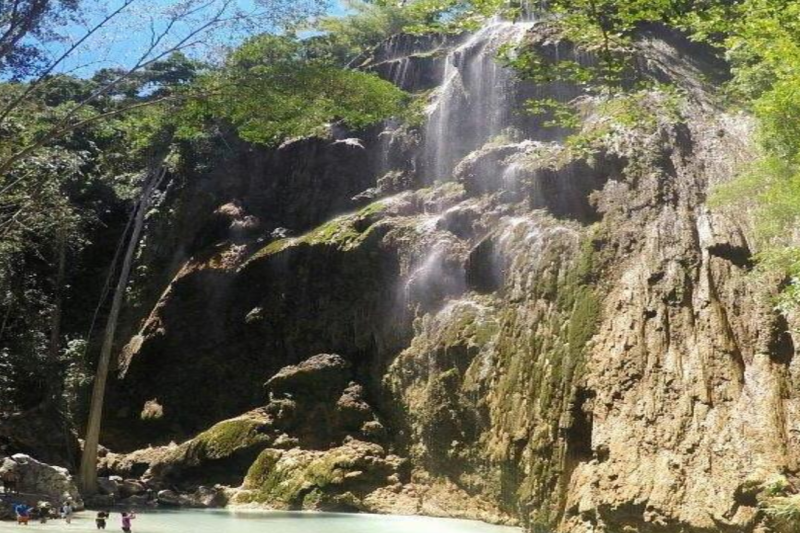 oslob-whale-shark-swimming-tumalog-falls-5