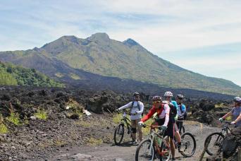 Mount Batur Black Lava Cycling Adventure