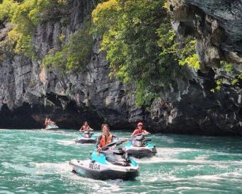 Langkawi Archipelago Jet Ski Tour including Dayang Bunting Island