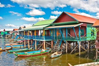 Floating Village & Sunset Boat Tour