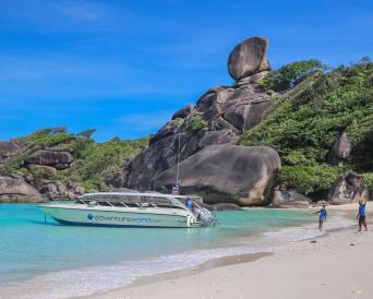 Similan Islands the Early Bird with Spanish Speaki