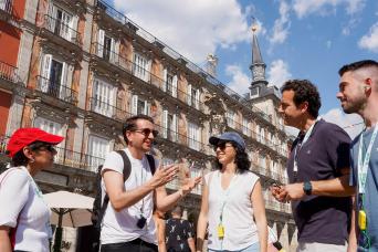 Madrid Morning Highlights Tour and Santiago Bernab