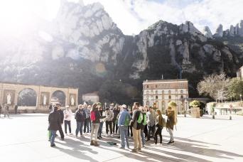 Private tour to Montserrat with cog-wheel train