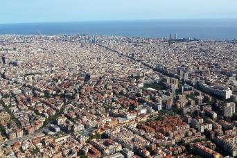 Barcelona private panoramic helicopter flight