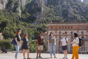 Millennial Montserrat: Morning by Rack Railway and