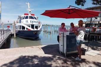 Transfert partagé aller et retour entre Punta Sabbioni et Venise