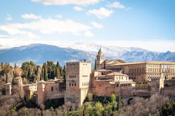 Visite guidée de l'Alhambra le matin (entrée à 12h00)