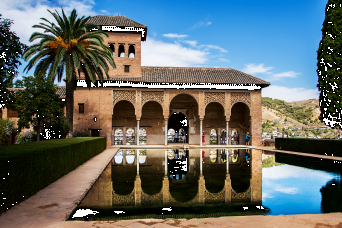 Alhambra : visite d'une demi-journée à 12h00 avec pickup