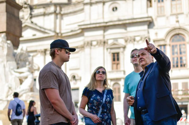 Welcome to Rome! An Orientation Semi-Private Walking Tour with Pantheon Access  - Accommodations in Rome