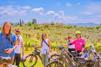 E-bike Tour of Florence and Chianti with Wine