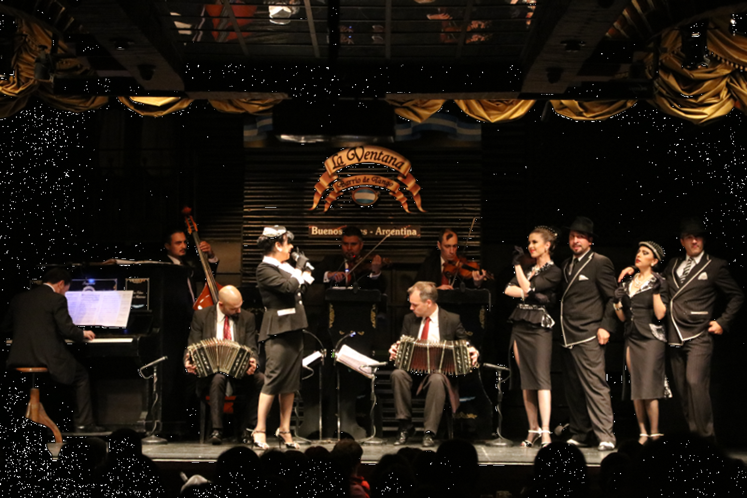 Espectáculo de tango en La Ventana, Buenos Aires