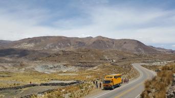 SANTIAGO to LIMA (38 days) The Cordilleras