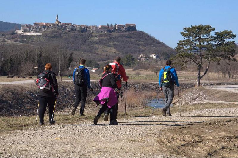 Sightseeing tours of the medieval towns of Grožnjan, Motovun and Buzet