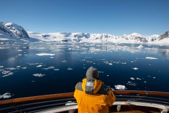 Kayaking in Antarctica
