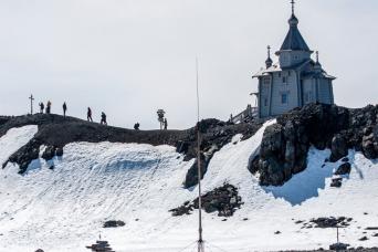 Church on King George Island, Antarctica
