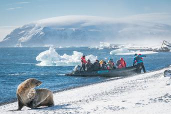 Antarctic scenery