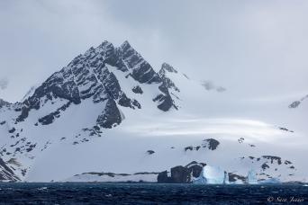 Iceberg sculpture, Antarctica