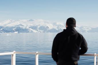 Camp out overnight in Antarctica!