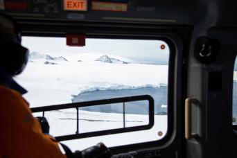 Be amazed at Antarctica seen from the air