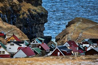 Torshavn, capital of the Faeroes