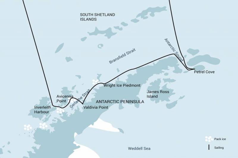 Antarctic Pioneering Voyage M V Plancius Expeditionsonline
