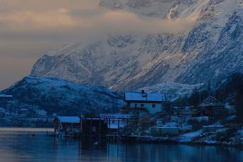 Magnificent and moody Norwegian Fjords