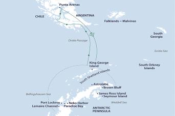 Join the newest Antarctic cruise ship