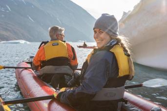 Alpine kayaking