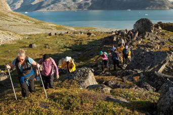 Hiking excursions, Greenland