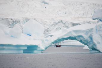 Majestic icebergs are an amazing Antarctic experience