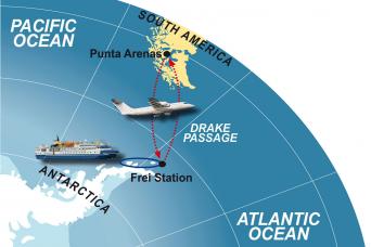 Map shown as a guide only