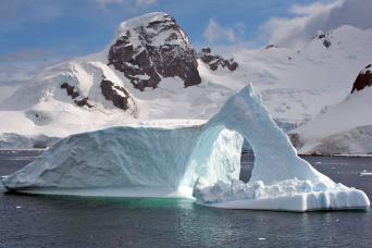 See magnificent icebergs