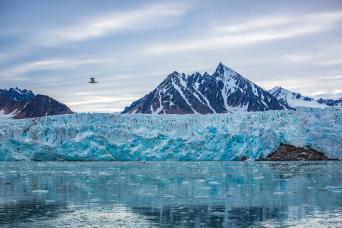 Ice-bound northern Svalbard