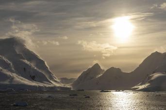 Kayaking in Antarctica