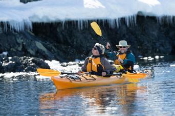 Optional kayaking excursions available