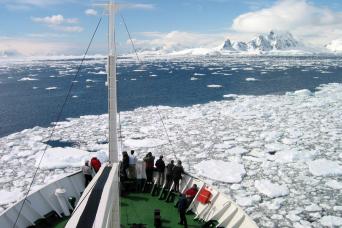 Arrive in Antarctica!