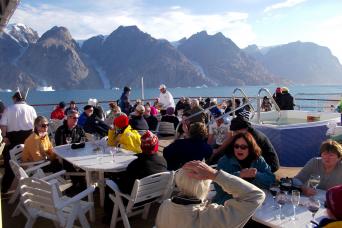 Cruising through spectacular Greenland