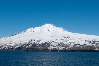 Jan Mayen is dominated by volcanic Mt Beerenberg