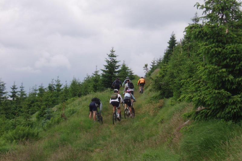 Mountainbiken Ertsgebergte