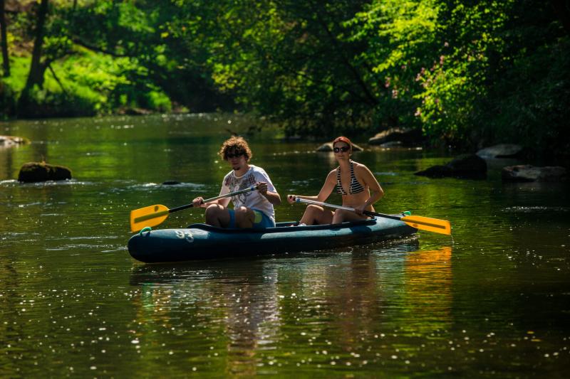 Kanotour Ohre meerdaagse trips