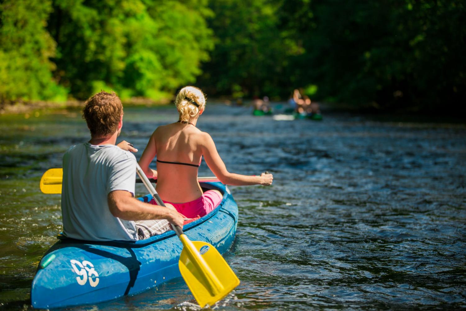 Meerdaagse self guided tours op de rivier de Ohře